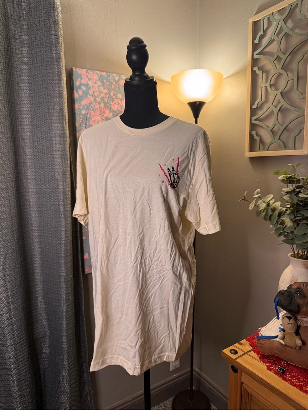 Bella Canvas Cream Tee - It was a rough week but I didn’t need bail money
